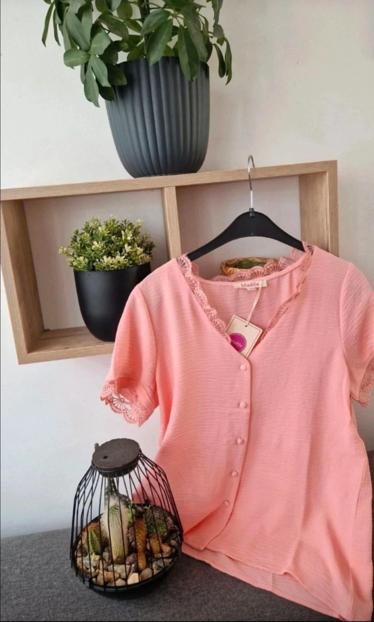 ✨ Blusa MAELLE rosa Tamanho P/M Amor à primeira vista busca nova proprietária! ✨ – photo 2